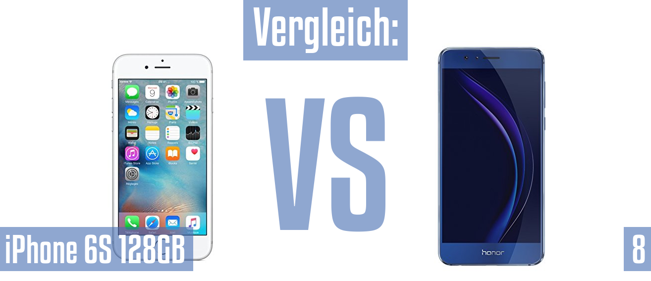 Apple iPhone 6S 128GB und Apple iPhone 6S 128GB im Vergleichstest